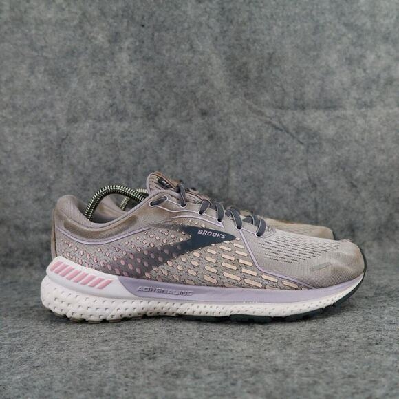 Brooks Shoes Womens 10 Athletic Running Adrenaline 21 Trainer Active Comfort - Picture 2 of 14